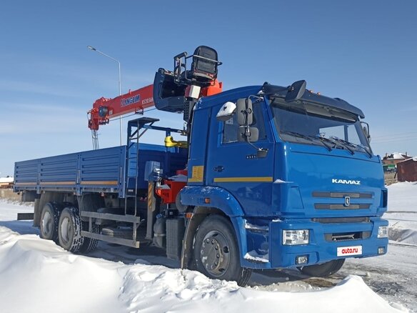 2024 КамАЗ 65117, синий, 9900000 рублей - вид 1
