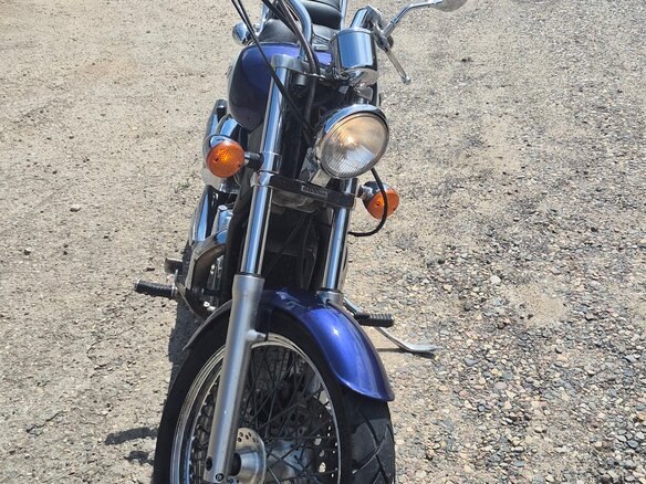 1997 Honda Steed 400, синий - вид 2