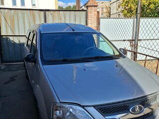 2014 Lada (ВАЗ) Largus I, серебристый, 650000 рублей, вид 2