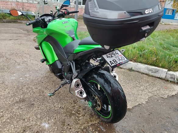 2014 Kawasaki Z 1000SX, зелёный, 770000 рублей - вид 6