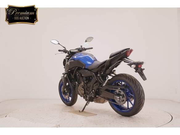 2018 Yamaha MT-07 (FZ-07), синий - вид 4