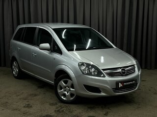 2011 Opel Zafira B Рестайлинг, серебристый, 619888 рублей, вид 2