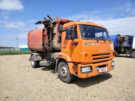2024 КамАЗ Мусоровоз/Мультилифт, оранжевый, 5569200 рублей, вид 2