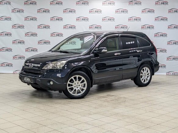2007 Honda CR-V III, синий, 1099000 рублей