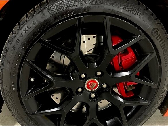 2015 Jaguar F-Type S I, оранжевый, 3690000 рублей - вид 9