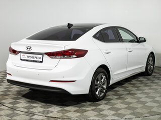 2018 Hyundai Elantra VI (AD), белый, 1499700 рублей, вид 5