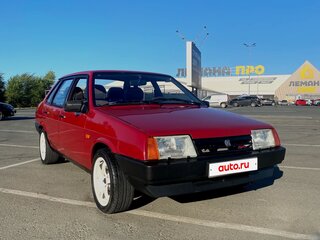 1998 Lada (ВАЗ) 21099, красный, 399990 рублей, вид 2
