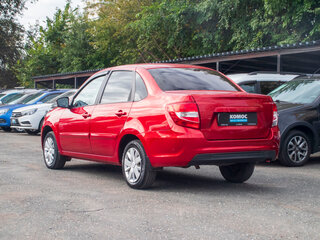2020 Lada (ВАЗ) Granta I Рестайлинг, красный, 589000 рублей, вид 4