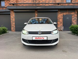 2012 Volkswagen Polo V, белый, 695000 рублей, вид 1