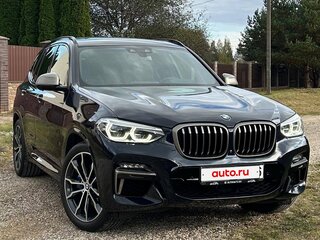 2019 BMW X3 M40i III (G01), чёрный, 4890000 рублей, вид 1