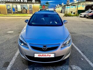 2011 Opel Astra J, серебристый, 820000 рублей, вид 3