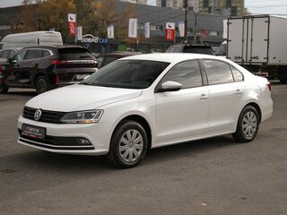 2015 Volkswagen Jetta VI Рестайлинг, белый, 1049000 рублей, вид 2