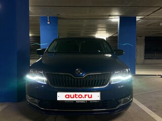 2018 Skoda Rapid I Рестайлинг, синий, 1200000 рублей, вид 3