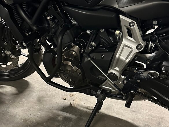 2015 Yamaha MT-07 (FZ-07), серый, 650000 рублей - вид 8