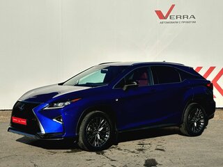 2017 Lexus RX 200t IV, синий, 4100000 рублей, вид 1