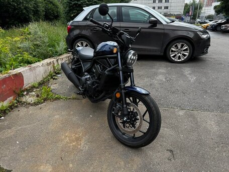 2025 Honda CMX 1100 Rebel, синий, 1299000 рублей, вид 4