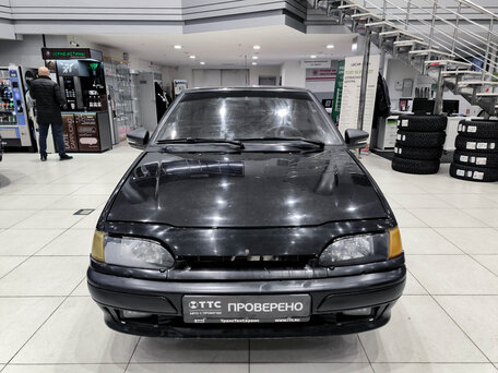2009 Lada (ВАЗ) 2114, чёрный, 75000 рублей, вид 2