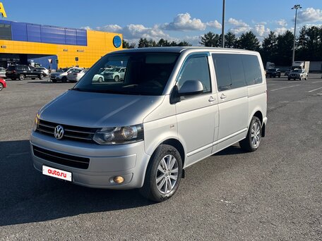 2009 Volkswagen Multivan T5 Рестайлинг, серебристый, 2590000 рублей, вид 1