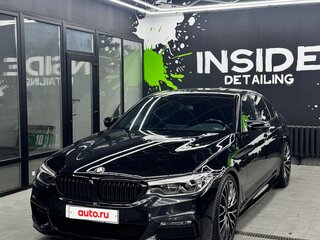 2018 BMW 5 серии 530i xDrive VII (G30/G31/G38), чёрный, 3250000 рублей, вид 2