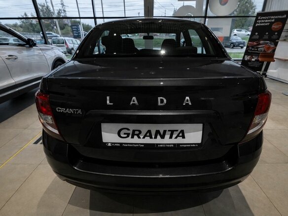 2026 Lada (ВАЗ) Granta I Рестайлинг, чёрный - вид 15