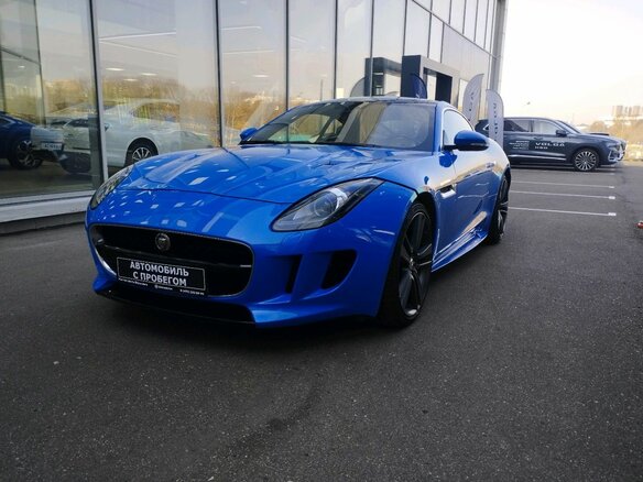 2016 Jaguar F-Type S I, синий, 4300000 рублей - вид 1