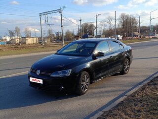 2013 Volkswagen Jetta VI, чёрный, 850000 рублей, вид 3