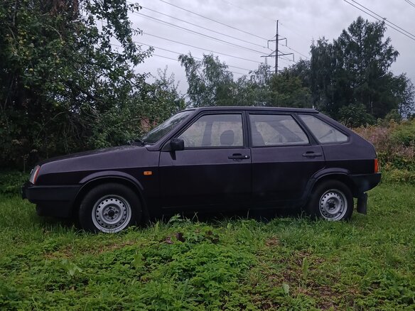 1998 Lada (ВАЗ) 2109, фиолетовый - вид 7