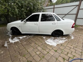 2010 Lada (ВАЗ) Priora I, белый, 120000 рублей, вид 2