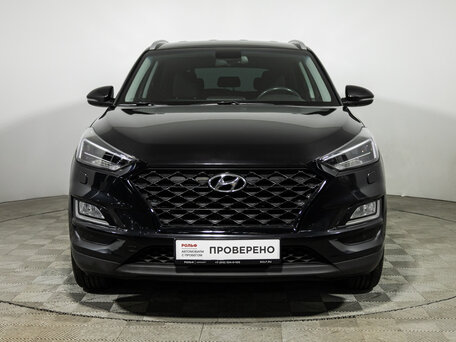2018 Hyundai Tucson III Рестайлинг, чёрный, 2029585 рублей, вид 2