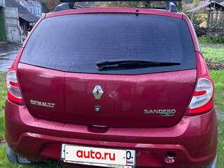 2012 Renault Sandero I, красный, 510000 рублей, вид 4