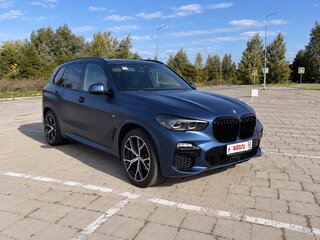 2019 BMW X5 30d IV (G05/G18), синий, 6200000 рублей, вид 3