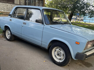 1991 Lada (ВАЗ) 2105, голубой, 150000 рублей, вид 4