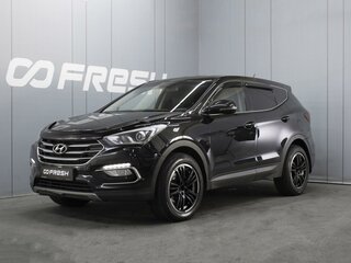 2016 Hyundai Santa Fe III Рестайлинг, чёрный, 1410000 рублей, вид 1