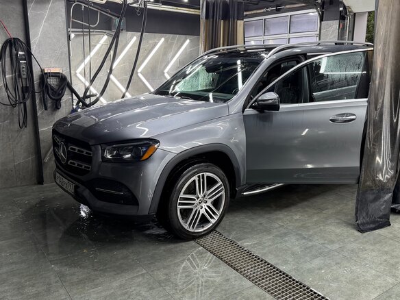 2021 Mercedes-Benz GLS 450 II (X167), серый, 5950000 рублей