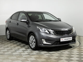2012 Kia Rio 4-speed III, серый, 699585 рублей, вид 3