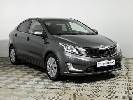 2012 Kia Rio 4-speed III, серый, 699585 рублей, вид 3