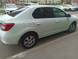 2017 Renault Logan II, белый, 750000 рублей, вид 4