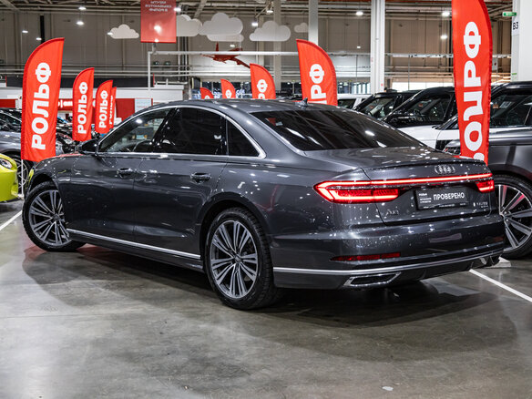 2019 Audi A8 50 TDI IV (D5), серый, 4849700 рублей - вид 10