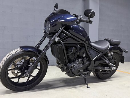2023 Honda CMX 1100 Rebel, чёрный, 950000 рублей, вид 1