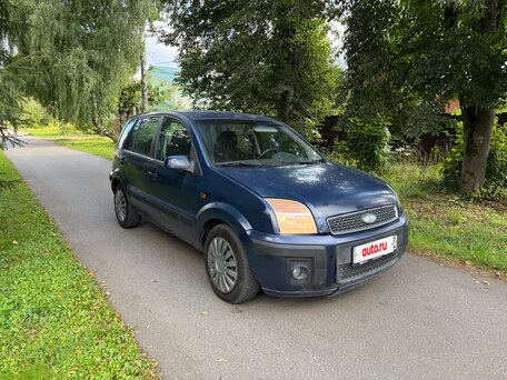 2008 Ford Fusion I Рестайлинг, синий, 230000 рублей, вид 1