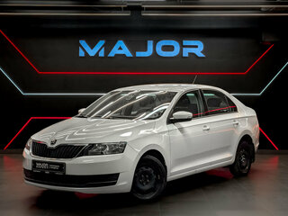 2018 Skoda Rapid I Рестайлинг, белый, 710000 рублей, вид 1