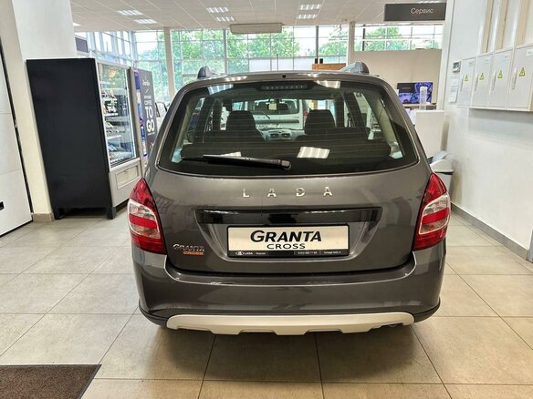 2025 Lada (ВАЗ) Granta Cross I Рестайлинг, серый - вид 6