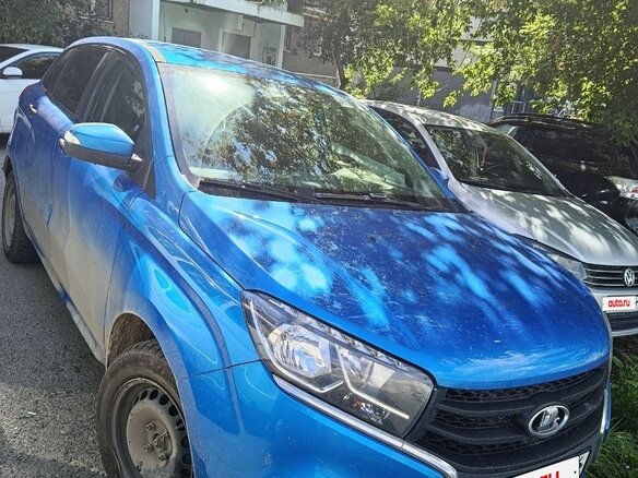 2020 Lada (ВАЗ) XRAY I, синий, 420000 рублей
