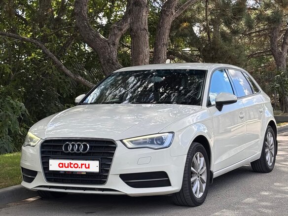 2013 Audi A3 III (8V), белый, 1150000 рублей - вид 1