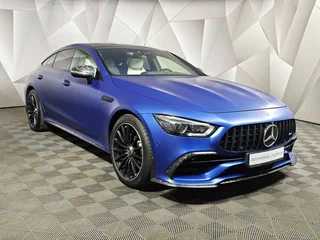 2022 Mercedes-Benz AMG GT 4-Door Coupe 43 I, синий, 8690000 рублей, вид 3