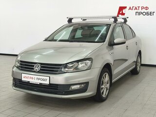 2018 Volkswagen Polo V Рестайлинг, серебристый, 1300000 рублей, вид 3