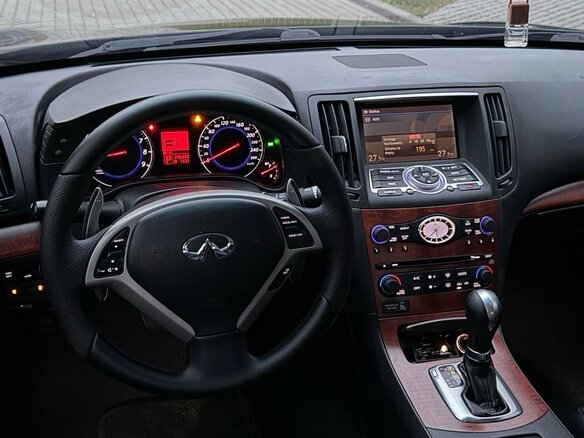 2007 Infiniti G G35 IV, чёрный - вид 13