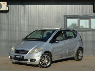 2007 Mercedes-Benz A-Класс 200 II (W169), серебристый, 199888 рублей, вид 1
