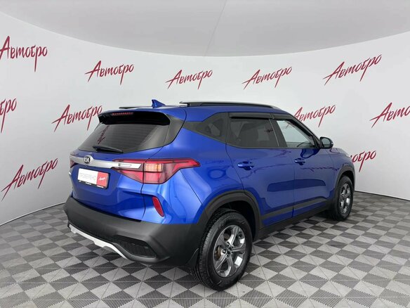 2021 Kia Seltos I, синий, 2199000 рублей - вид 4
