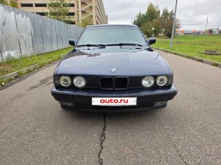 1991 BMW 5 серии 520i III (E34), синий, 520000 рублей, вид 1